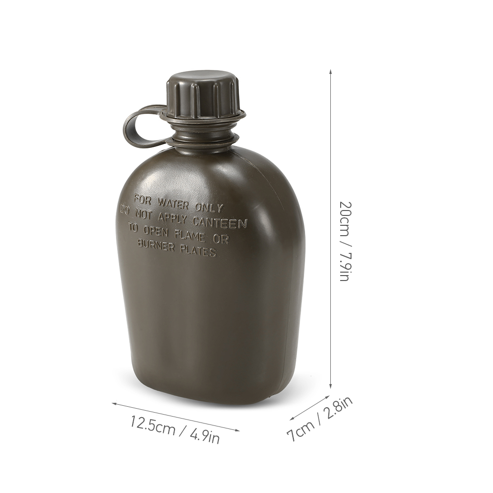 1L Outdoor Military Canteen Bo - Outdoor Adventure Backpack recension och pris